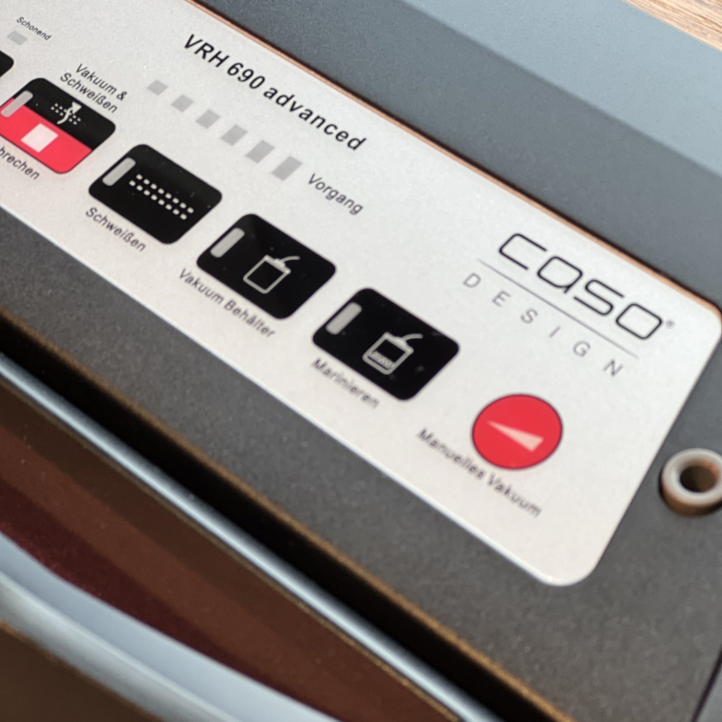 Ensacheur sous-vide CASO VHR 690 Advanced