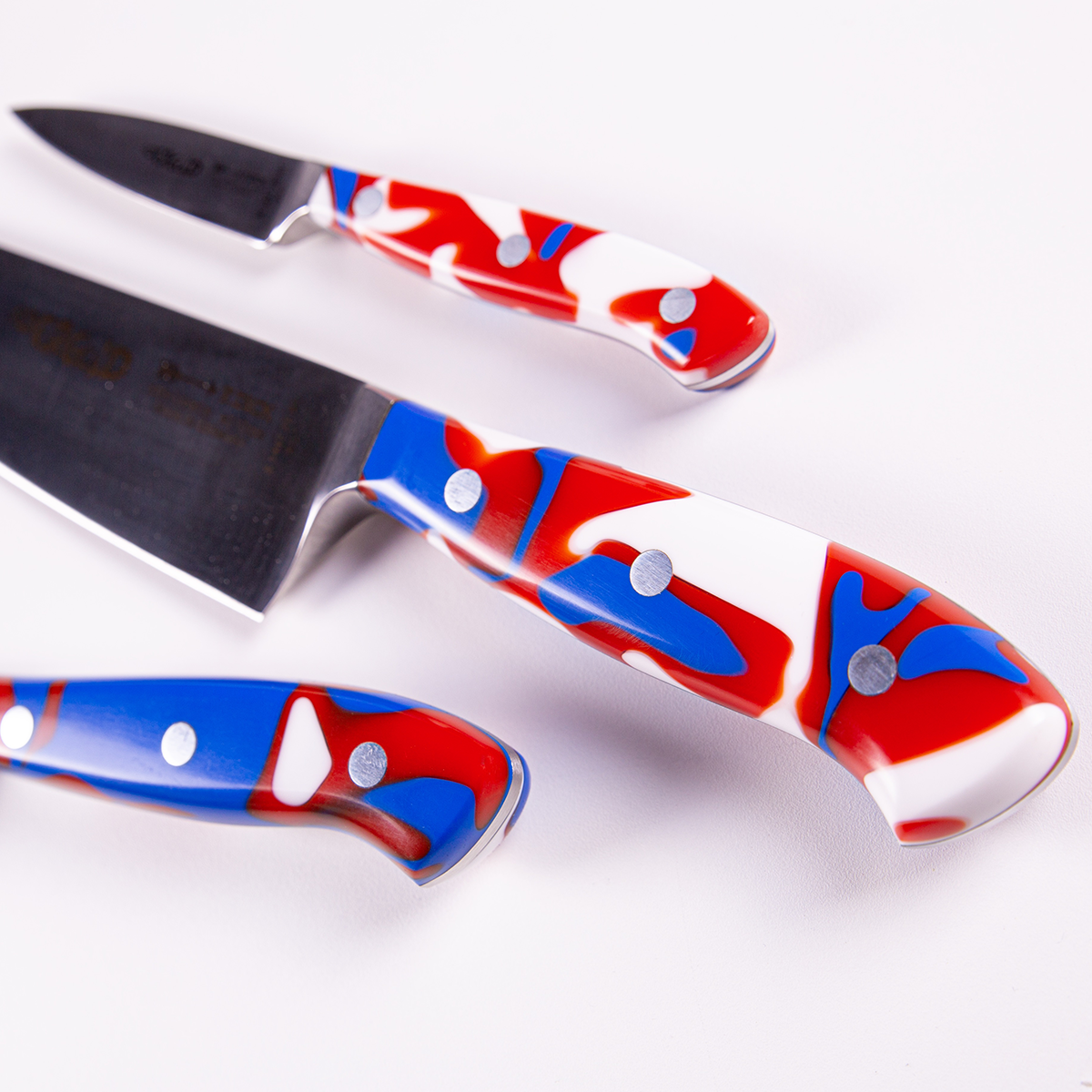 Couteau Santoku à lame alvéolée Premier Plus Edition Luxembourg