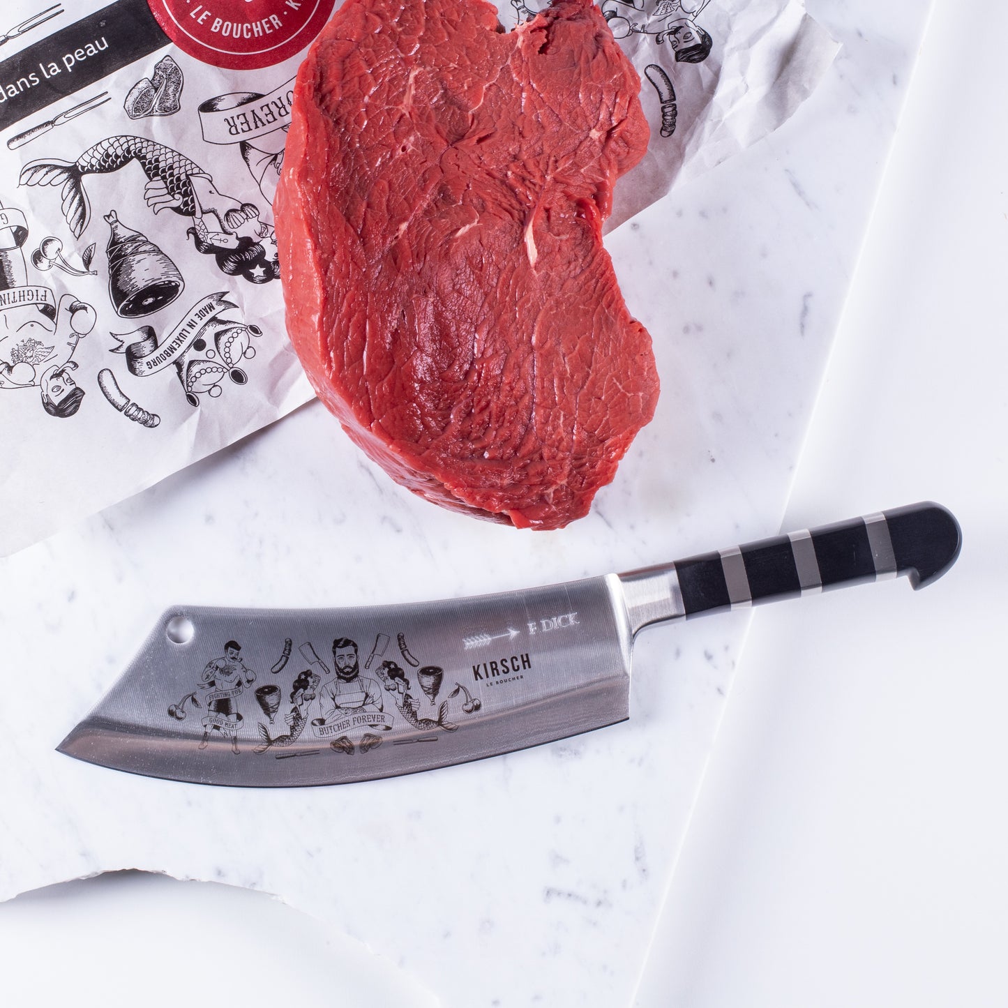 Couteau de chef Ajax - Edition limitée Kirsch le boucher