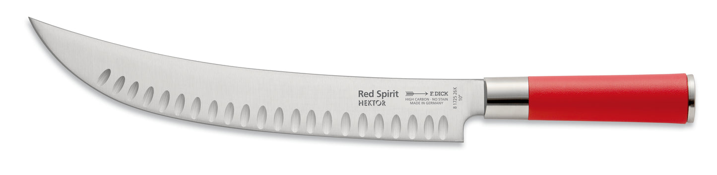 Couteau à découper Hektor à lame alvéolée
