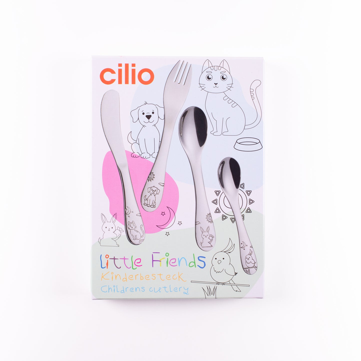 Couvert pour enfants "Little Friends" - 4 pièces